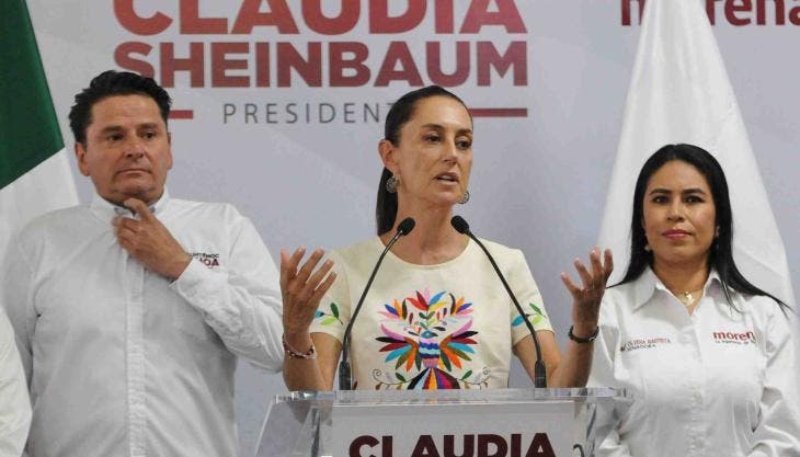 Sheinbaum critica candidatura de Ricardo Anaya: ‘está prófugo de la justicia’
