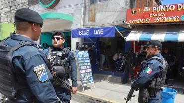 El Oaxaco Oaxaca policias