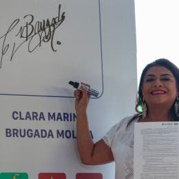 Firma Pacto Primera Infancia Clara Brugada